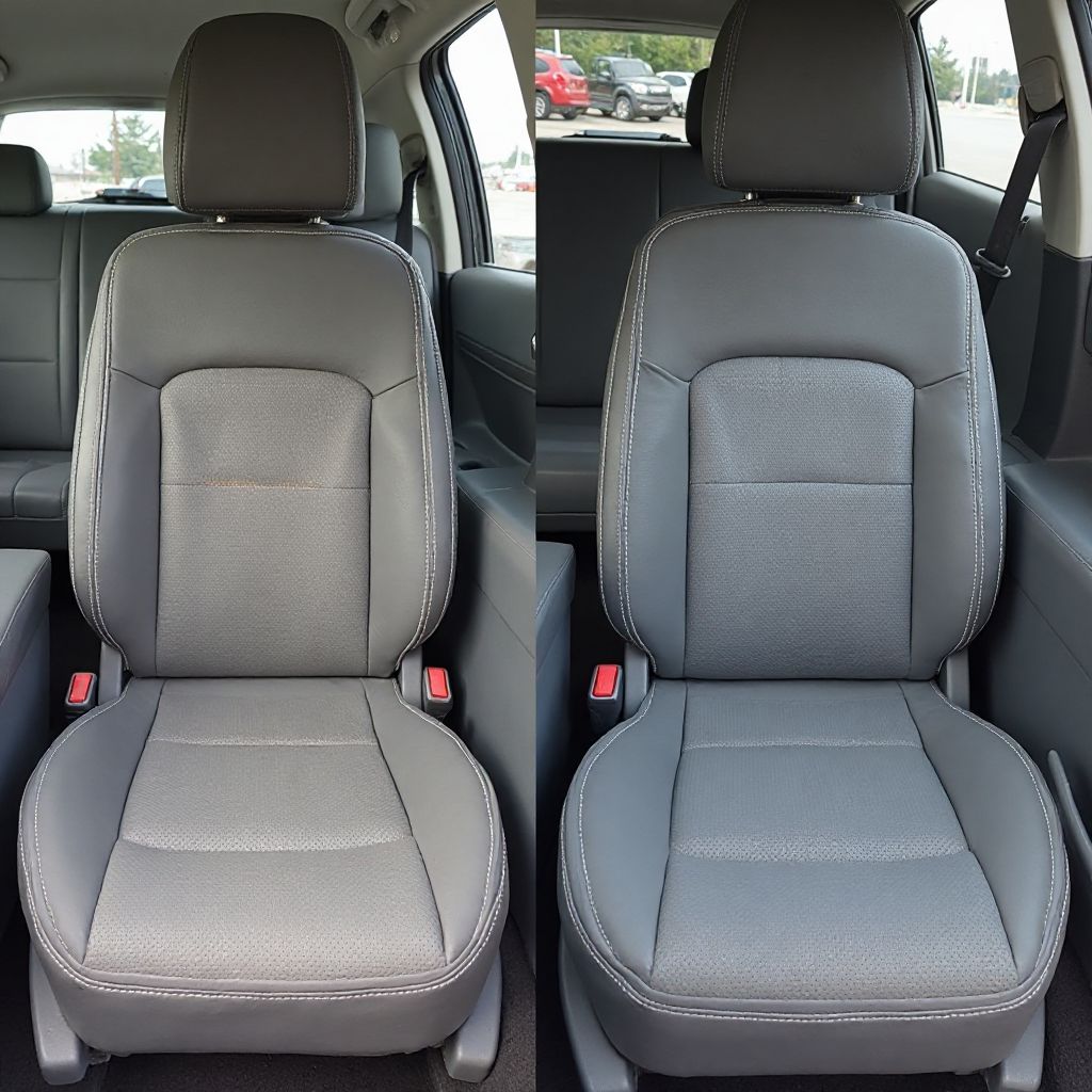 Před a po čištění interiéru