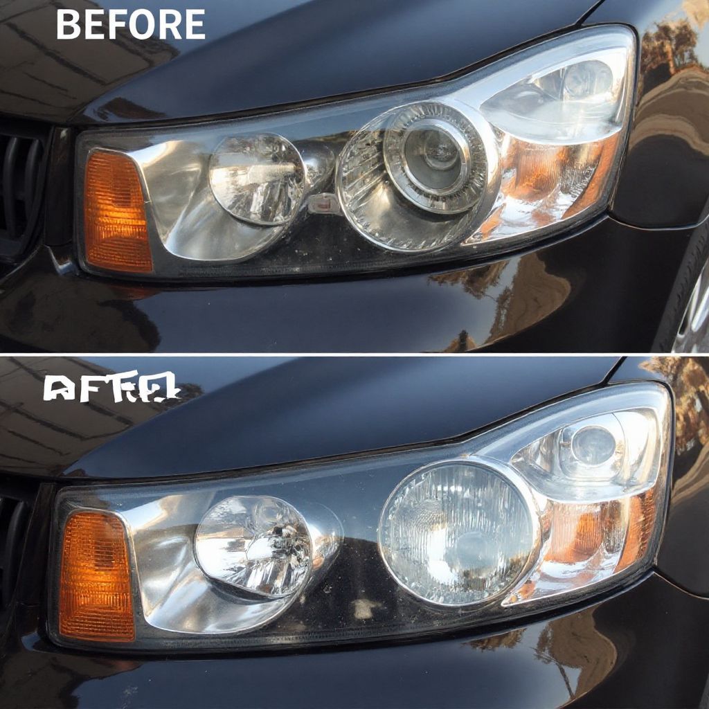 Renovace světlometů