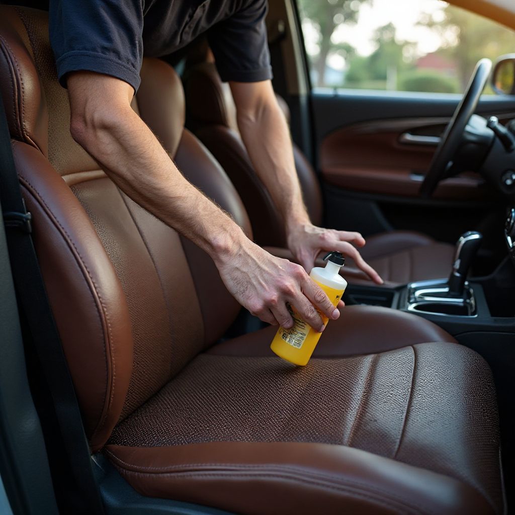 Péče o kožený interiér